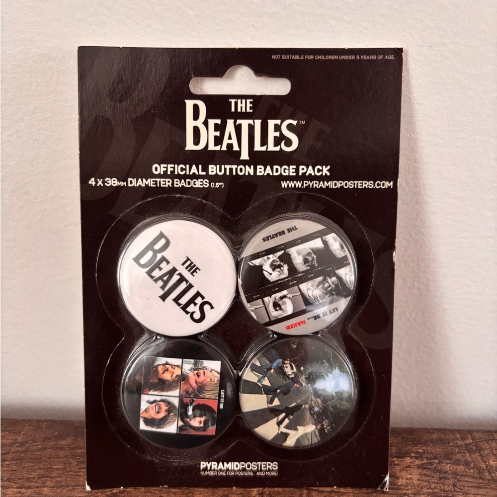 The Beatles Button Badges / Pins